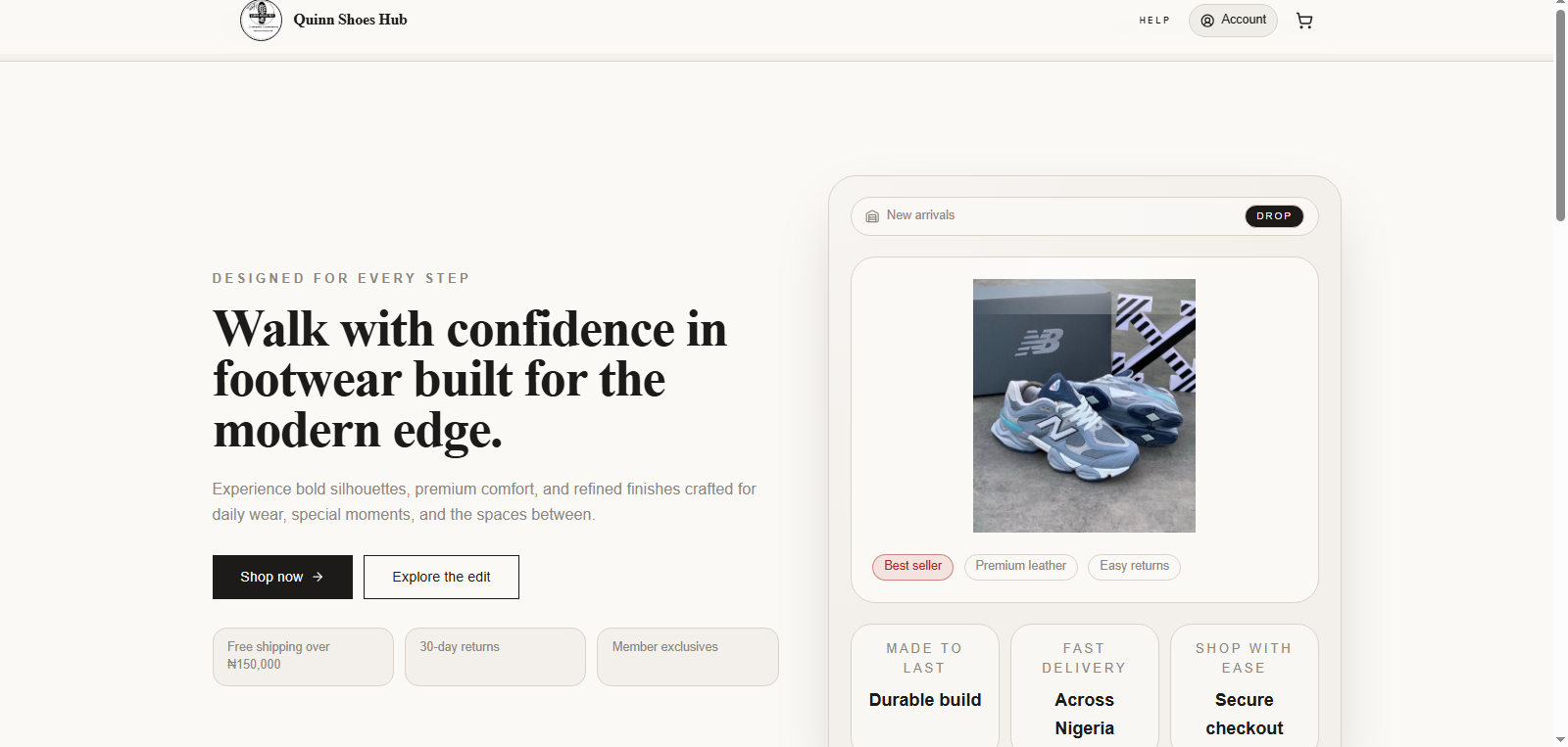 Quinn Shoes Hub